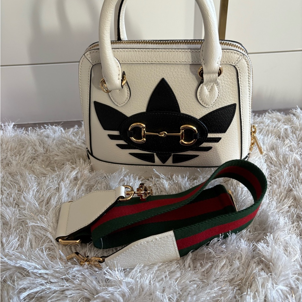 GUCCI X ADIDAS horsebit 1955 mini handbag
